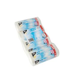 Pedaalemmerzakken HDPE 25L 52x50cm transparant 4x60st