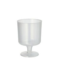 Wijnglas PP onbreekbaar 200ml Ø7,2x10cm | 10 stuks