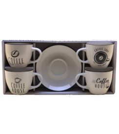 Cappuccino set 8-delig 200ml