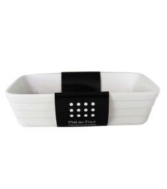 Ovenschaal wit 20x13x5cm