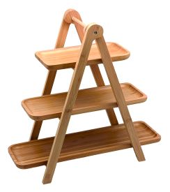 Supreminox Etagere bamboe met 3 niveaus