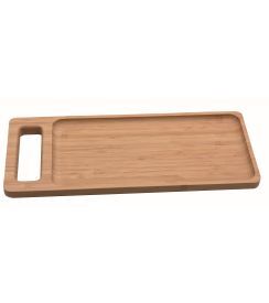 Supreminox Serveerschaal met handvat bamboe 33x14xH1,6cm