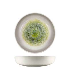 SUP Stoneware Alpha Green Kom Ø22x5cm
