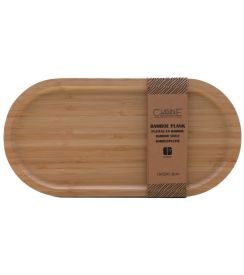 Bamboe Plank ovaal 15x30x1,5cm