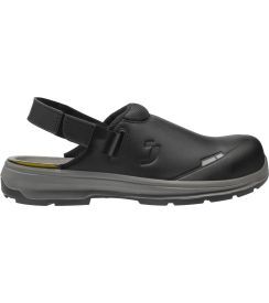 Veiligheidsschoen Flux SB Clog zwart - maat 38