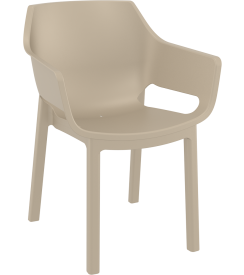 Siesta Stoel Outdoor Dora taupe