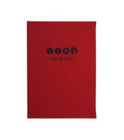 Lacor Menuboek Millet A4 bordeaux 23x32cm