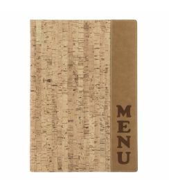 Securit Design Menuboek kurk 34,4x25x0,7cm