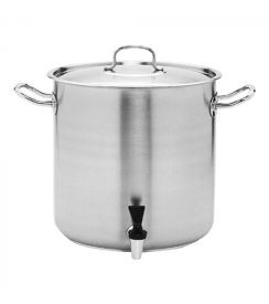 Pujadas Kookpot met kraan 72L Ø45xH45cm