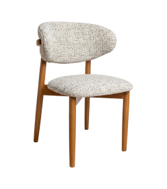 XSeat Stoel Amber honey oak greige
