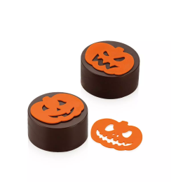 Silikomart Chocoladevorm Lantern pompoen (6x2,8ml)