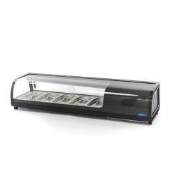 Maxima Sushi- en Tapasvitrine tafelmodel 52L | 5 x 1/3GN