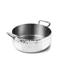Agnelli 1907 Kookpot 3ply hammered Ø28cm