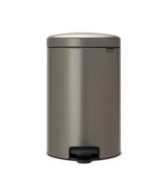 Brabantia Pedaalemmer Newicon Platinum 20L