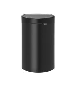 Brabantia Touch Bin New mat zwart 40L