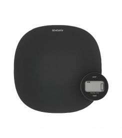 Brabantia Keukenweegschaal Tasty+ donkergrijs