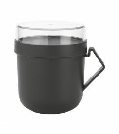 Brabantia Make & Take Soepbeker donkergrijs 0,6L 