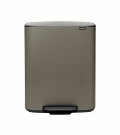 Brabantia Bo Pedaalemmer Platinum 2x30L 
