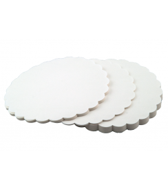 Meatsaver papier deluxe wit rond 12cm | 1000 stuks