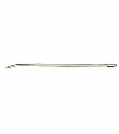 Fischer-Bargoin Opbindnaald inox gebogen 250x3,5mm