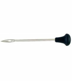 Fischer-Bargoin Naald met handvat en gesloten oog inox 20cm 