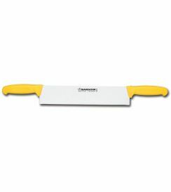 Fischer-Bargoin Kaasmes met 2 gele handvaten 33cm