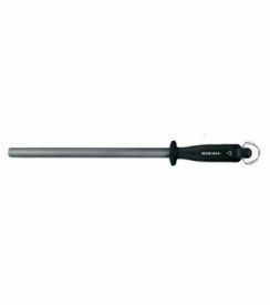 Fischer-Bargoin Wetstaal 245 rond zwart anti-slip