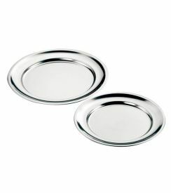 Inoxibar Ronde schotel inox 35cm 