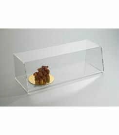 Toonbankstaander gesloten plexi 60xH25cm