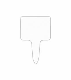 Etiket patisserie neutraal 100x67mm | 10 stuks