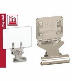 Etiq-Etal Etikethouder inox  | 10 stuks