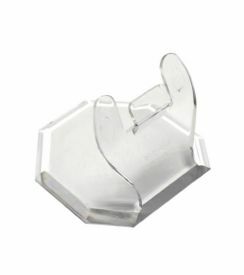 Etiq-Etal Etikethouder transparant 6x6x4,5cm | 10 stuks