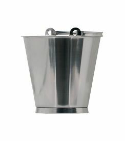 Linden Emmer inox met ring 12L Ø310xH285mm
