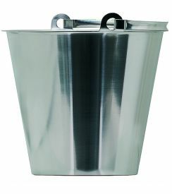 Linden Emmer inox zonder ring 10L Ø300xH250mm