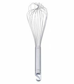 Saint Romain Klopper inox met haakje 40cm