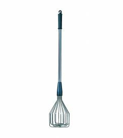 Saint Romain Klopper inox hoekig met kunststof handvat 120cm 