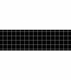 BRC Lijmplaat Atrium 300G zwart 120x410mm | 6 stuks