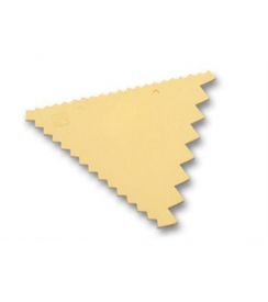 Matfer Decoreerplaat 3 zijden 93x83mm