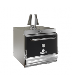 Mibrasa Houtskooloven HMB75 Black door