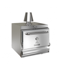 Mibrasa Houtskooloven HMB75 inox deur
