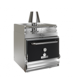 Mibrasa Houtskooloven HMB SB75 Black door