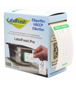 Labelfresh PRO 500 etiketten (vrijdag - vendredi)
