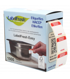 Labelfresh Easy 1000 etiketten (woensdag-mercredi)