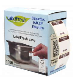 Labelfresh Easy 1000 etiketten (donderdag-jeudi)