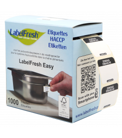 Labelfresh Easy 1000 etiketten (zondag-dimanche)