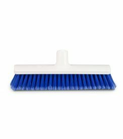 Hygienic Veegborstel gepluimd blauw 30cm