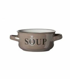 C&T Soepkom 'Soup' Bruingrijs Ø13,5cmxH6,5cm