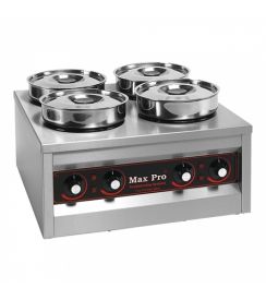 MaxPro Foodwarmer 90°C 4-potten 