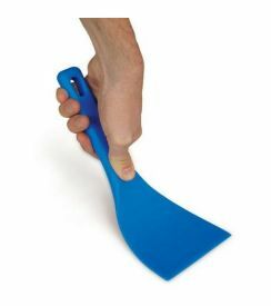 GI-Metal Spatel flexibel anti-impact blauw B12cm
