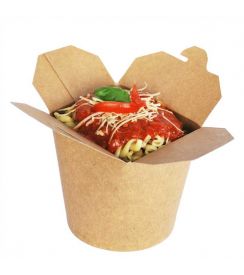 Belix Takeaway Noodle Box 760ml 9,5x9,5x9,5cm | 25 stuks